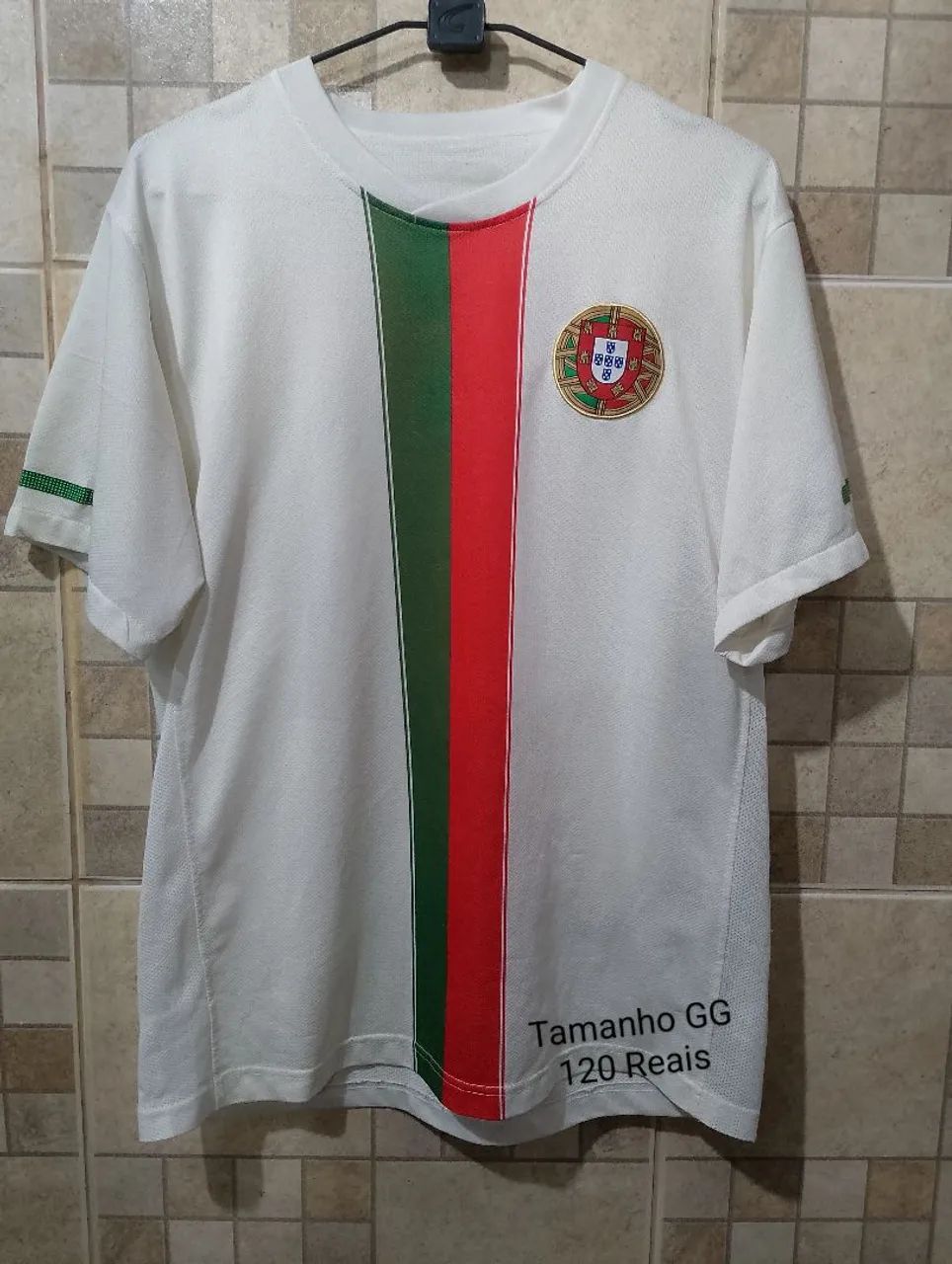 Camisa de futebol Portugal Futebol GG