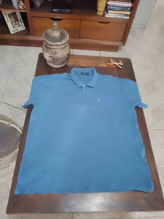 Polo Masculina Azul marca ZOOMP G  - Foto 5