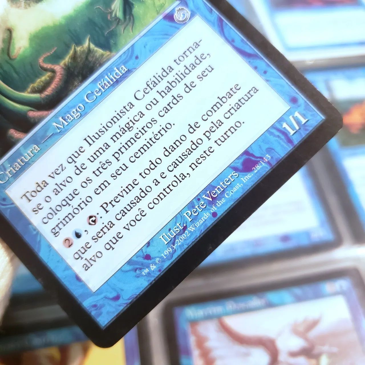 Carta Magic The Gathering - Ilusionista Cefálida - Foto 4