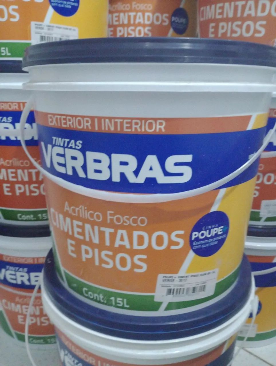 Tinta Piso Verbras 15L - Foto 3