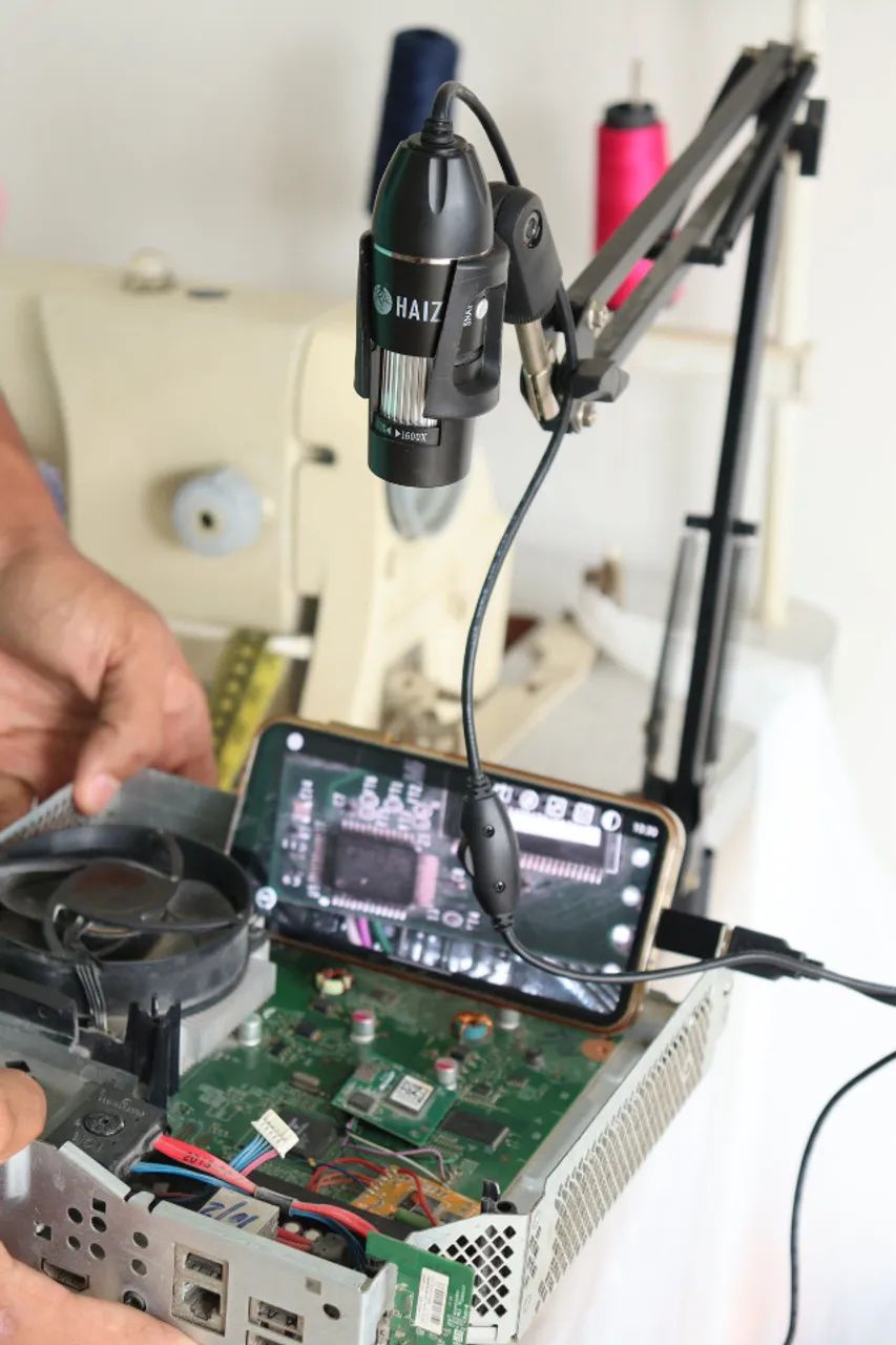 Microscópio Digital USB com Suporte Articulado64253347951233120