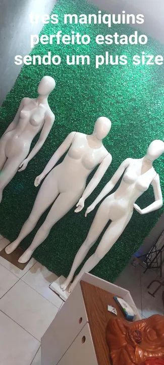 3 por 500!Manequins Plus Size em Perfeito Estado