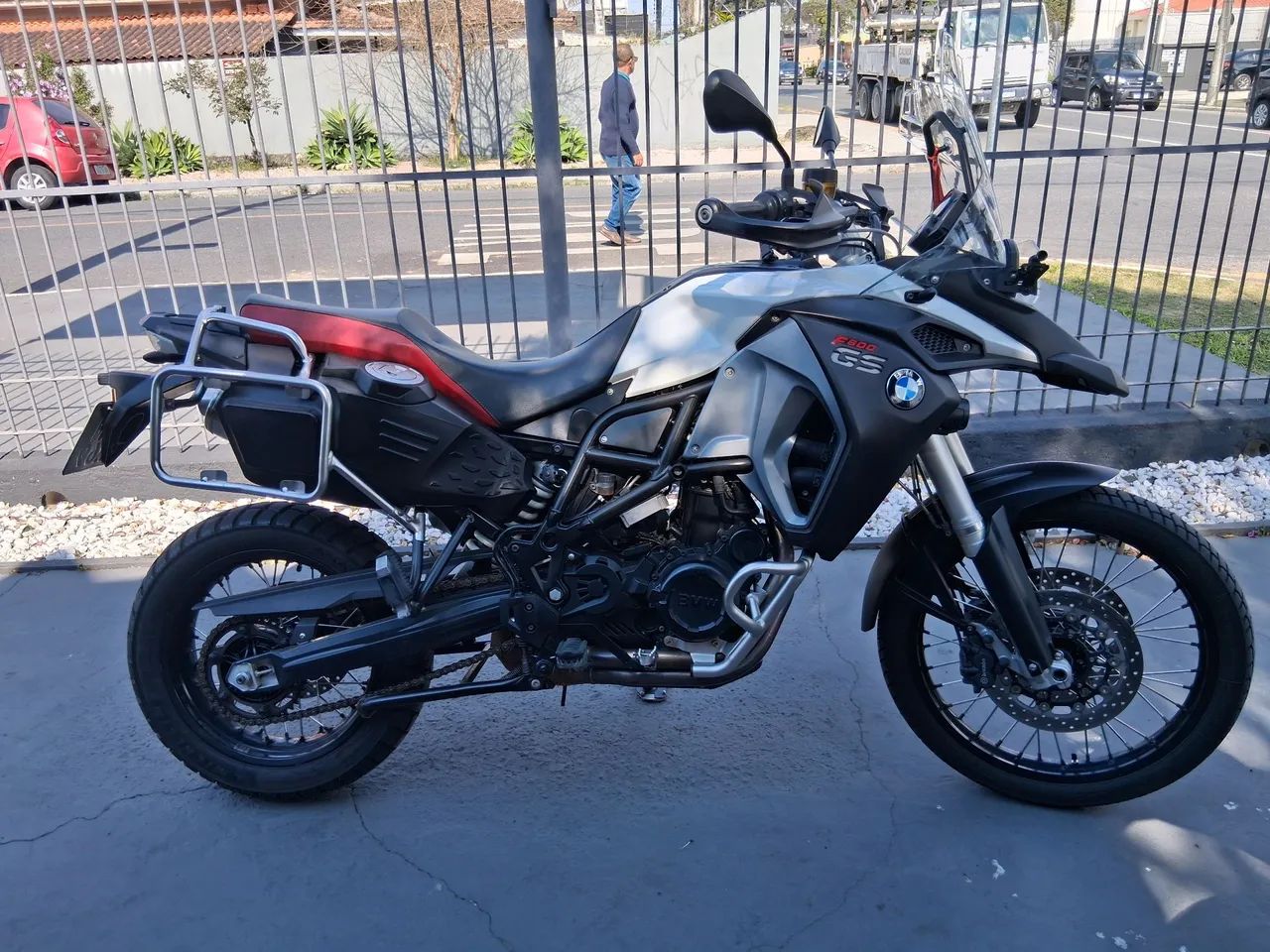 BMW GS 800 2016 impecável troco por motos