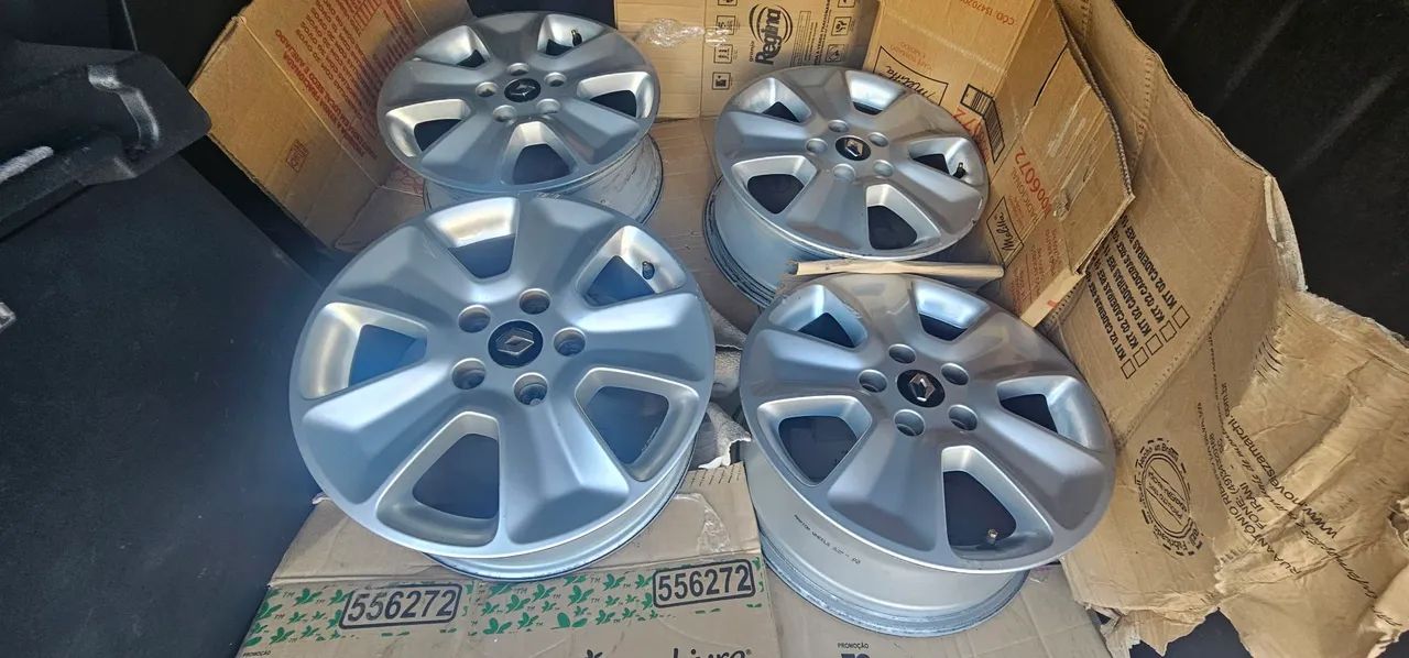 $1.300 no pix - 4 Rodas aro 16 Original Renault Duster /Captur - Foto 3