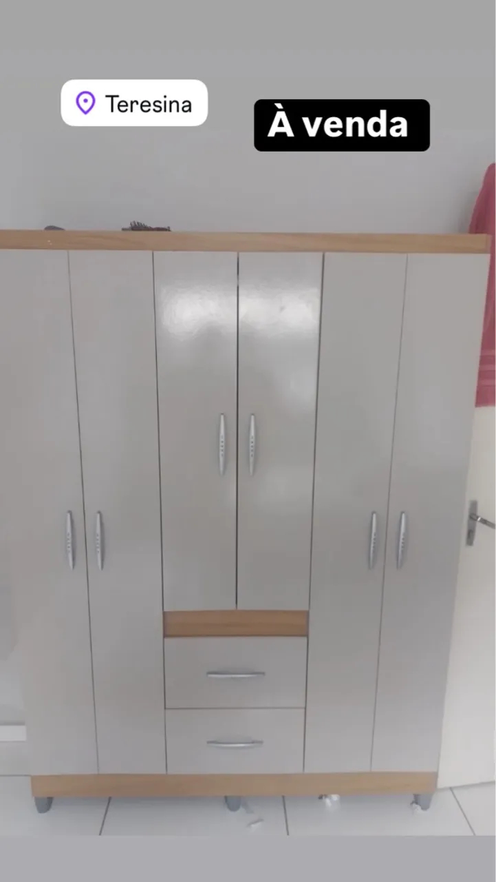Guarda roupa, 6 portas