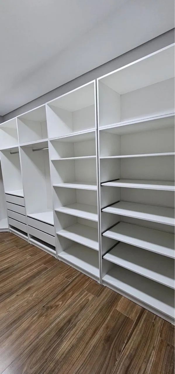 Closet Modulados  Branco MDF - Foto 3