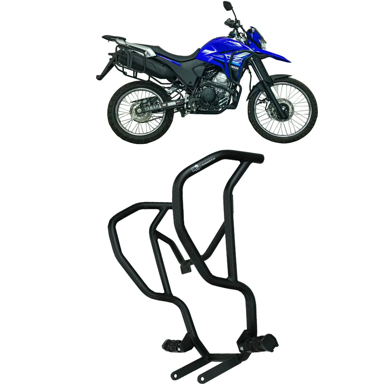 Protetor de Motor Yamaha Lander XTZ 250 - Preto