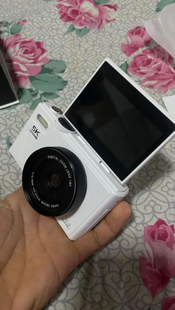 Câmera Digital 5K Ultra HD - Câmera compacta e versátil - Foto 4