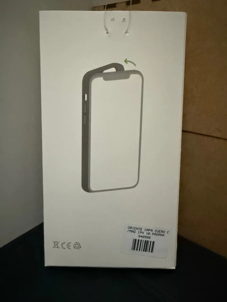 Capa de Couro para iPhone 16 Pro Max - Original - Foto 2