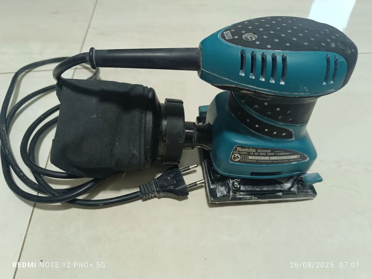 Lixadeira orbital BO4556  220v - Foto 3