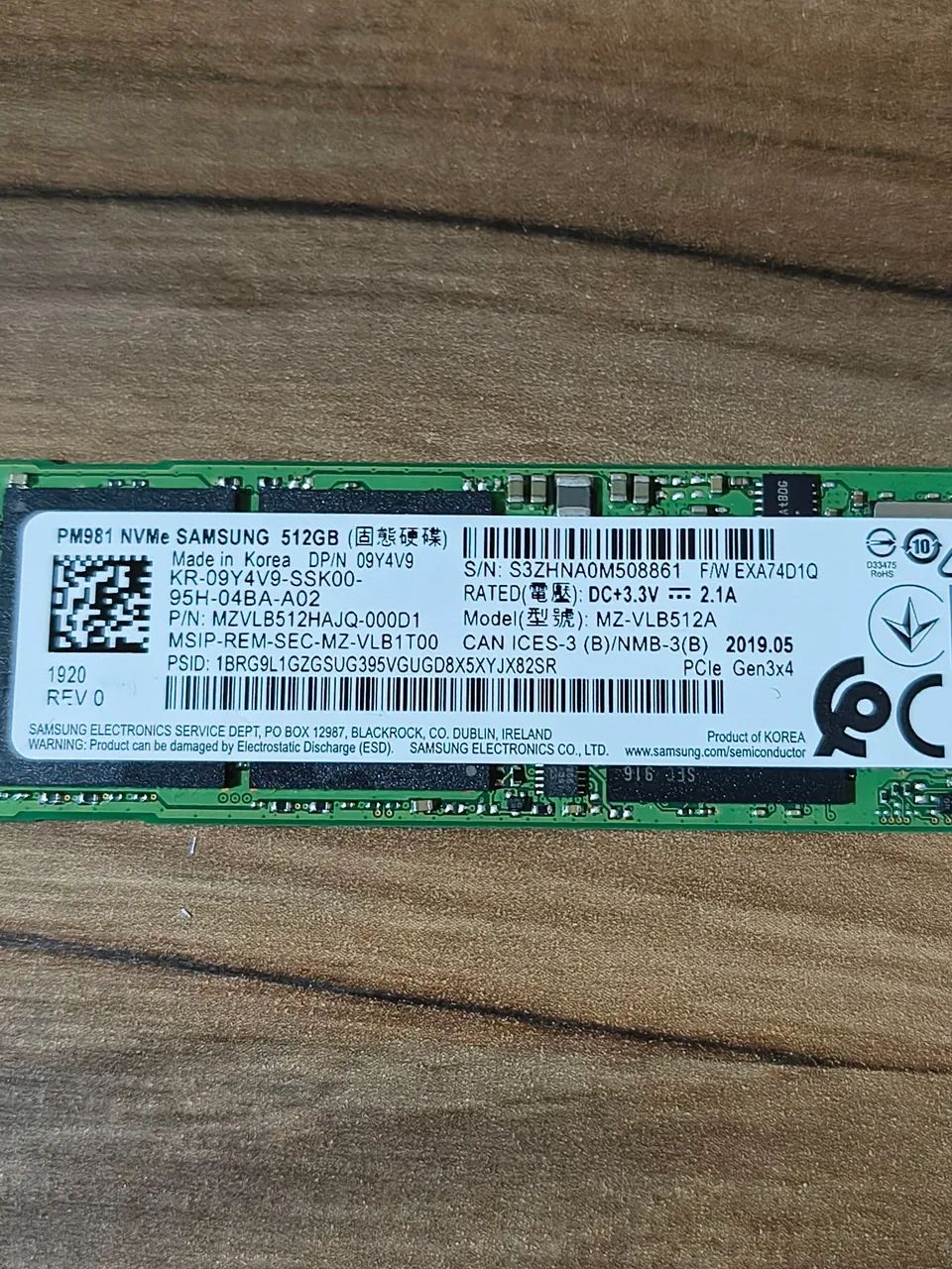 SSD NVME 512gb  - Foto 2