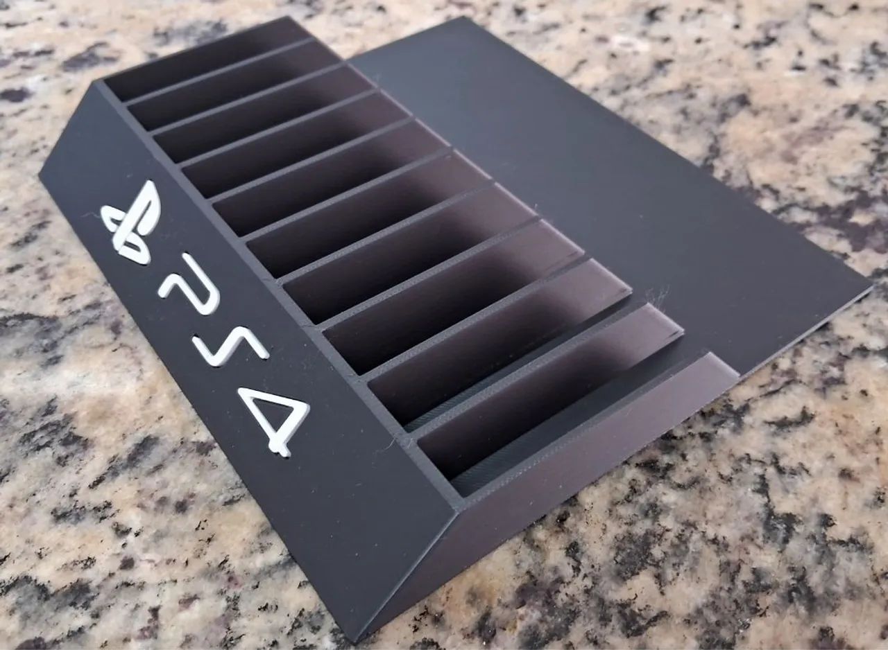 Suporte de jogos para PS4 - 3D
