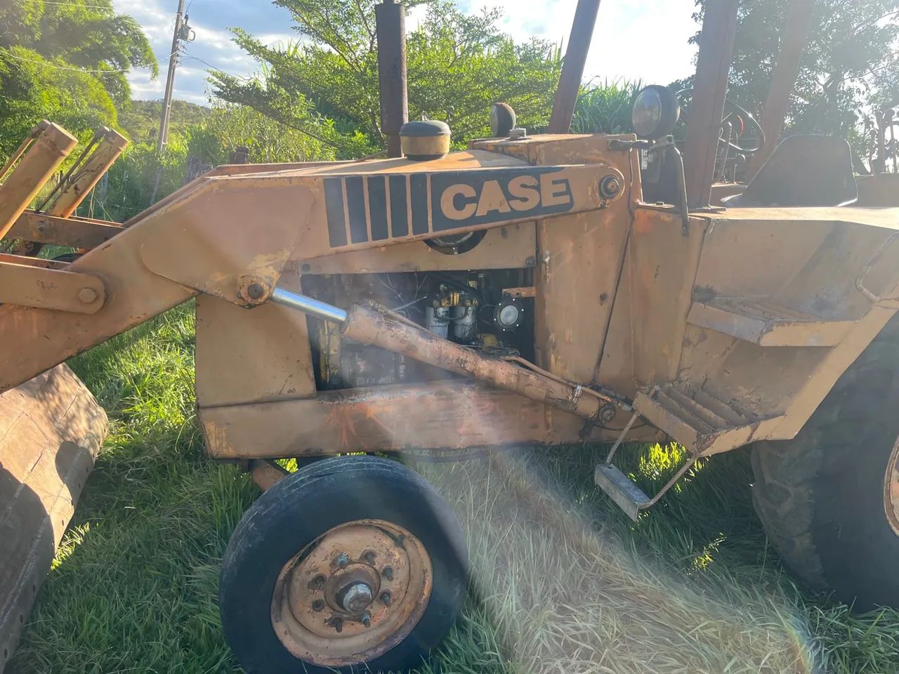 Retro escavadeira case 580H - Foto 6