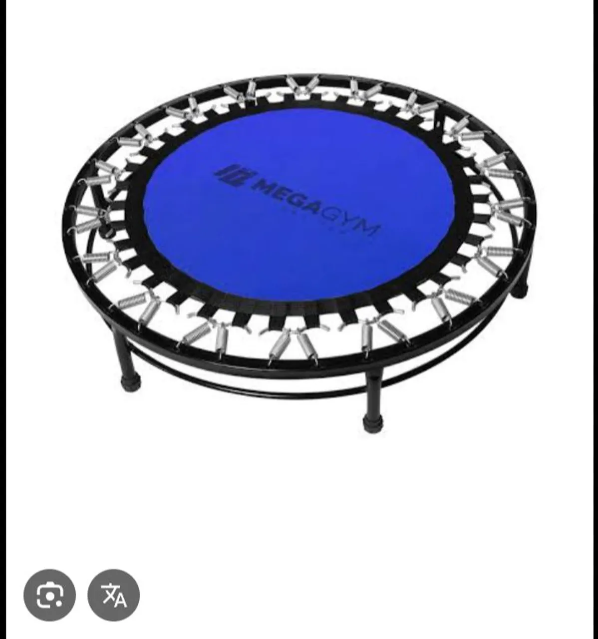 Mini Cama Elástica Rebounder MegaGym - Exercícios