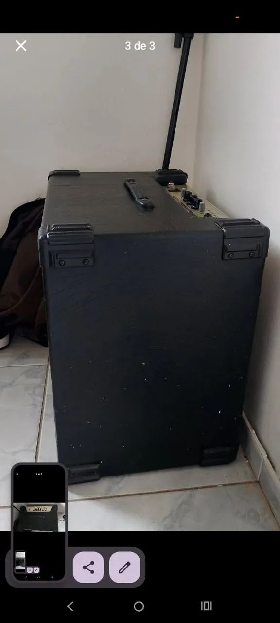 Caixa grande cubo baixista 1700 - Foto 2