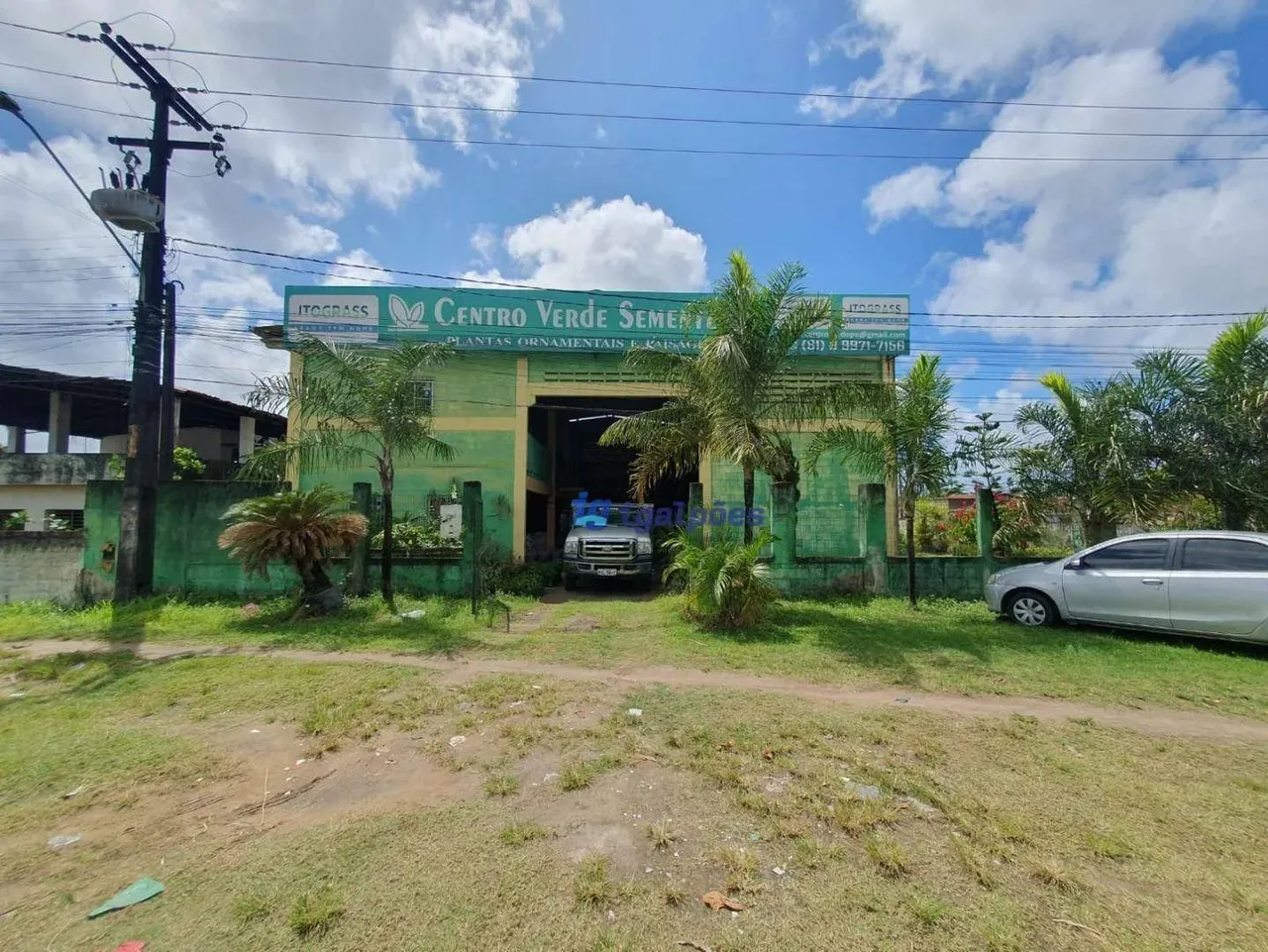 Galpão tipo loja com 350 m² mais Área Livre às margens da Rodovia BR 101 em Igarassu - PE