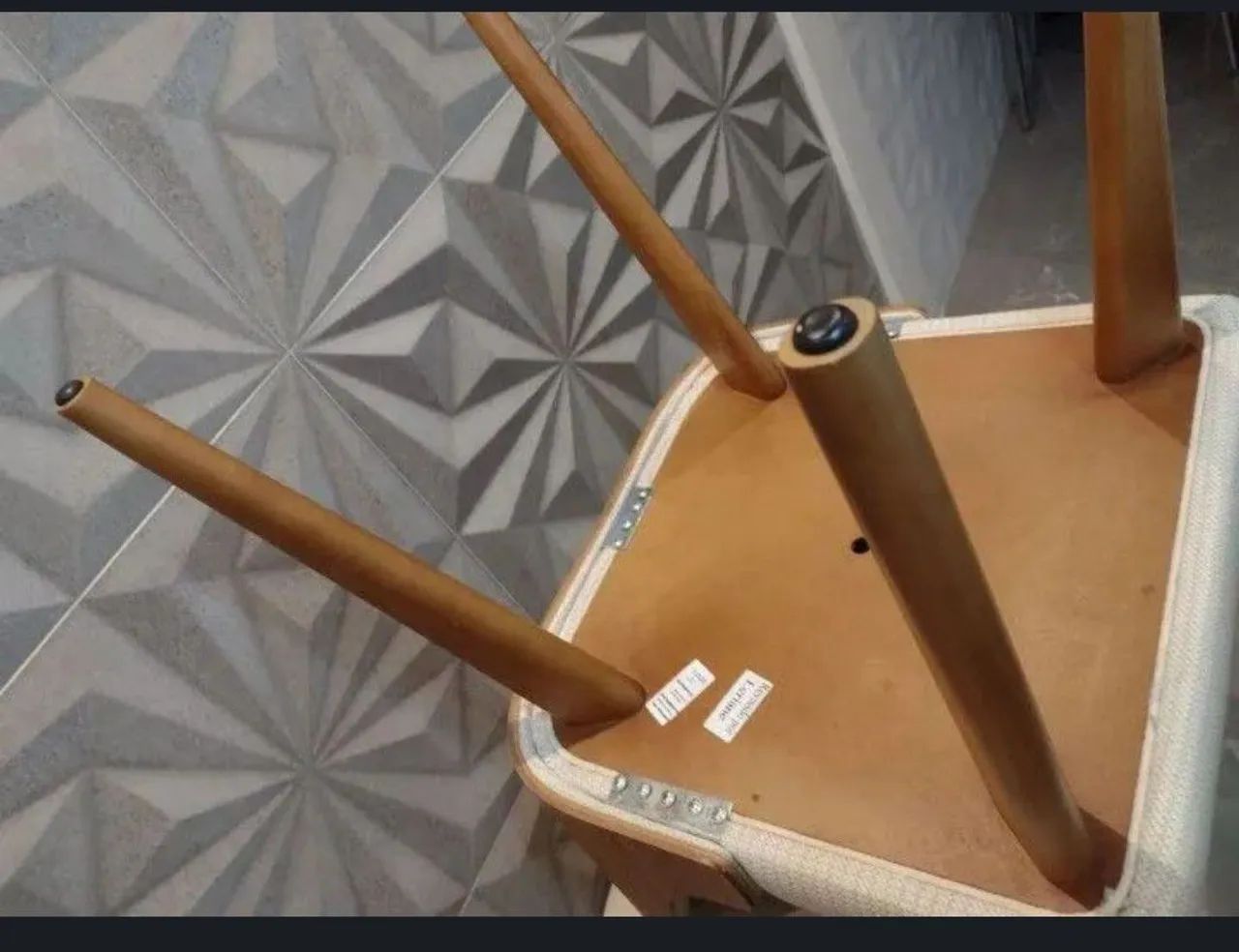 Mesa jantar com 10 cadeiras Designer Moderno tampo vidro  - Foto 4