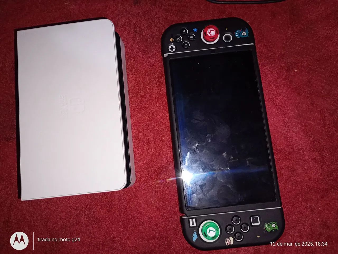 Nintendo Switch OLED  - Console + Jogo - Foto 2