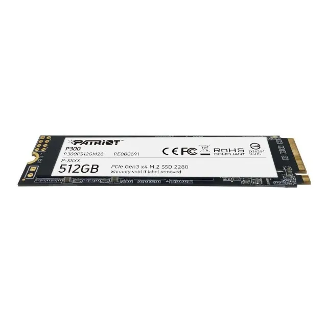 SSD 512GB Patriot P300 - Nvme m2 2280 m.2 Novo Lacrado - Loja Coimbra Computadores
