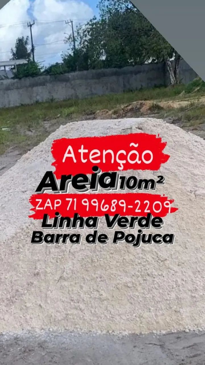 Gravilhão 3/8 e Areia Caçamba  - Foto 3