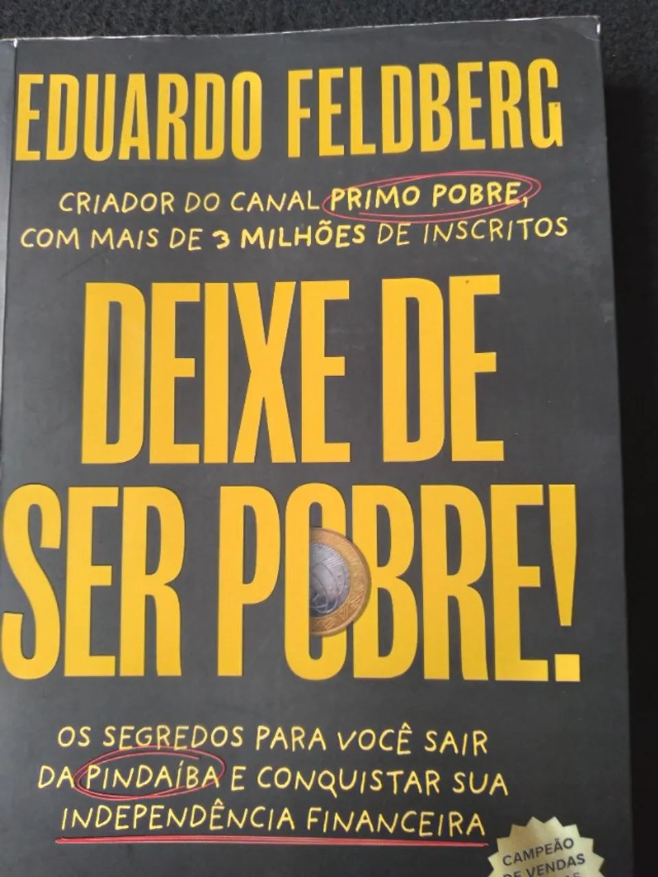livro  deixe  de  ser pobre - Foto 3