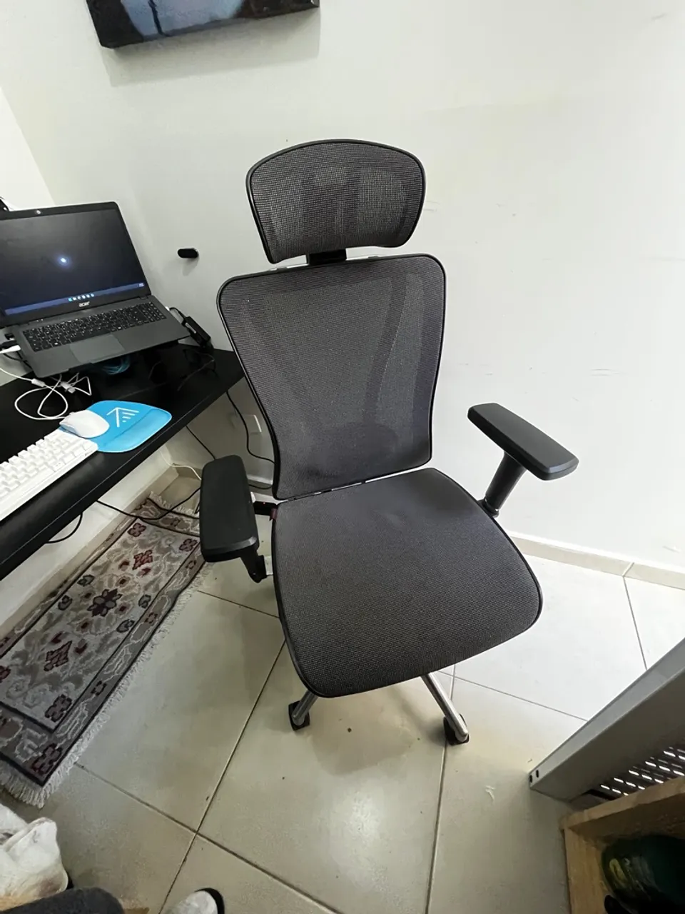 Cadeira de Escritório Comfy Caprice Semi-nova pouco usada home-office