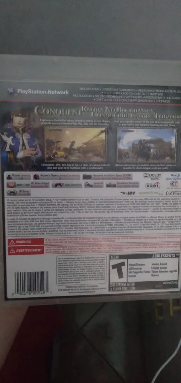 Dynasty Warriors 7 (PS3)  - Foto 2