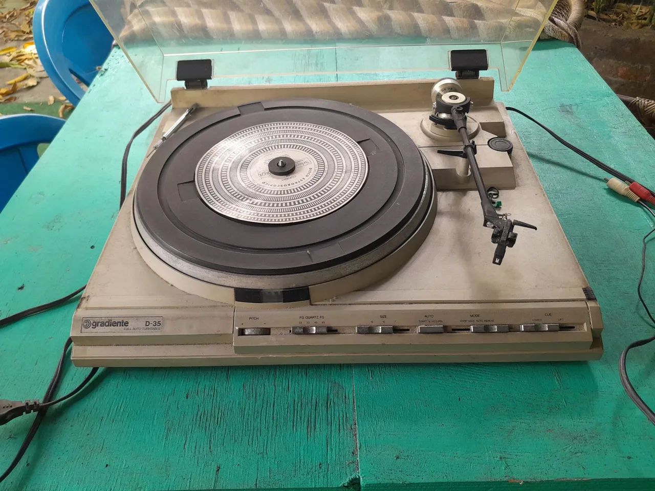 Gradiente D-35 - toca-discos vintage - Foto 5