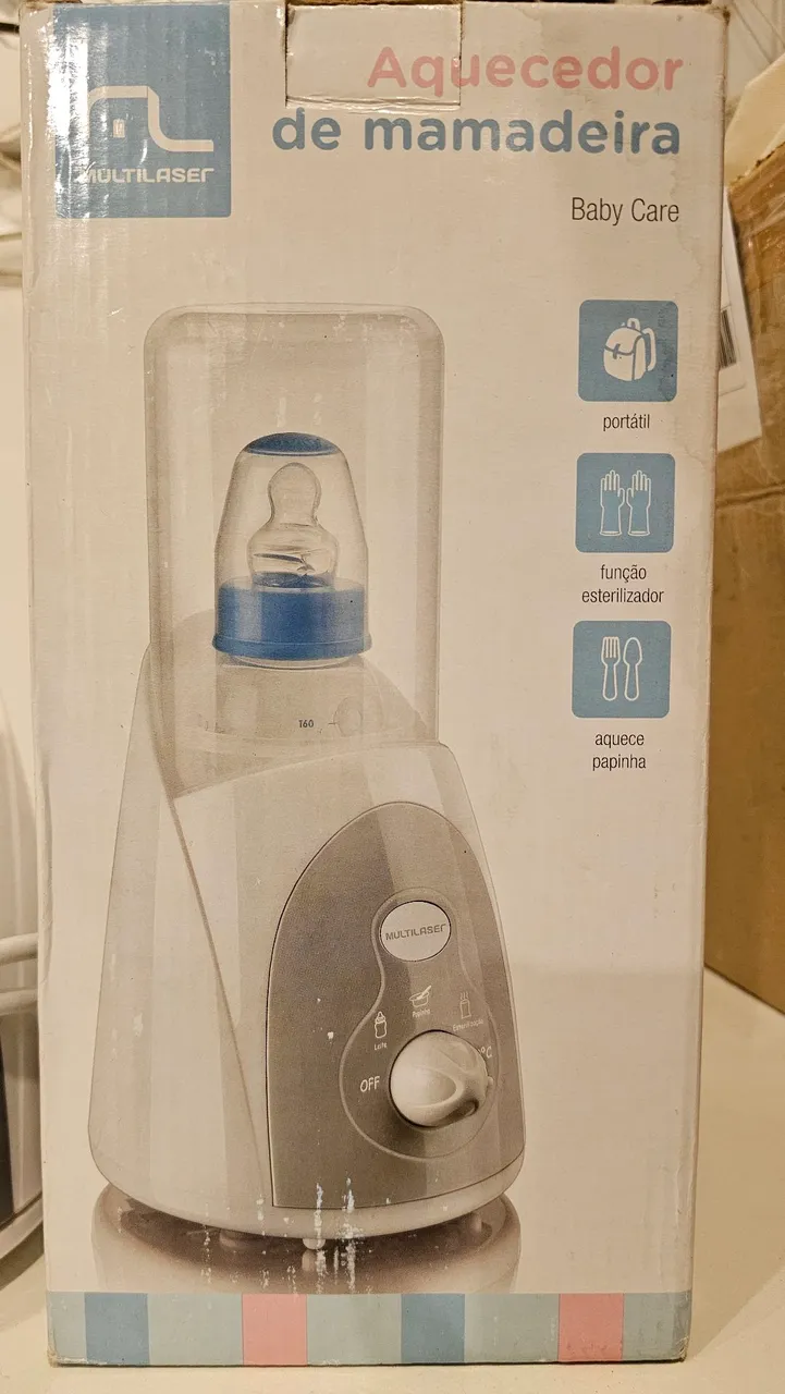 Aquecedor de mamadeira Multilaser Baby Care