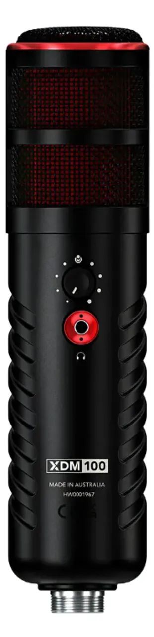 Microfone Dinâmico Rode Xdm-100 Usb-c Gravação Estúdio Preto