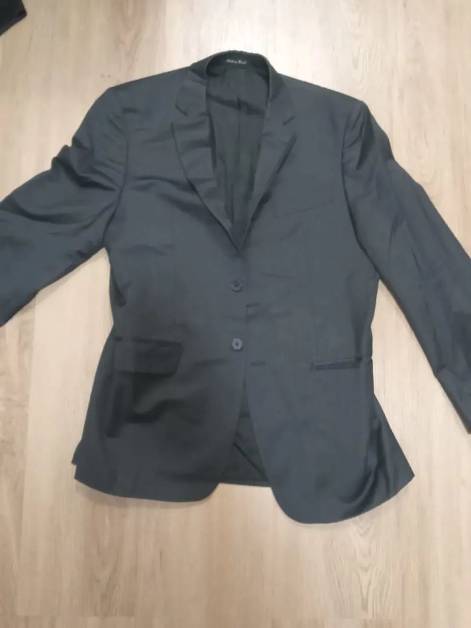 Casaco Blazer Masculino Cinza ou Preto - Foto 4