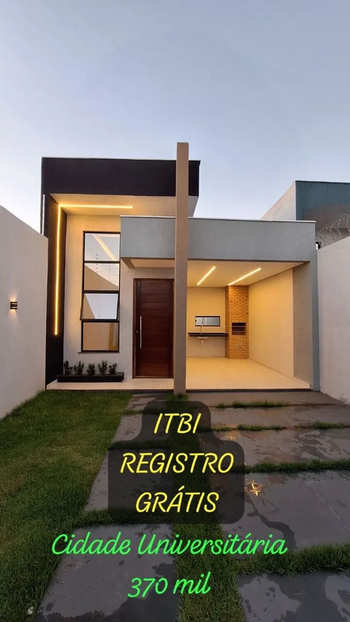 VENDO CASA NA CIDADE UNIVERSITÁRIA