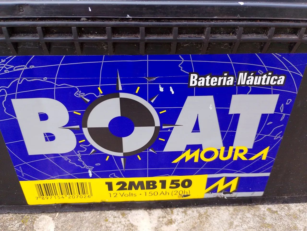 Bateria Náutica Boat Moura 12MB150 12 Volts 150Ah - Foto 2