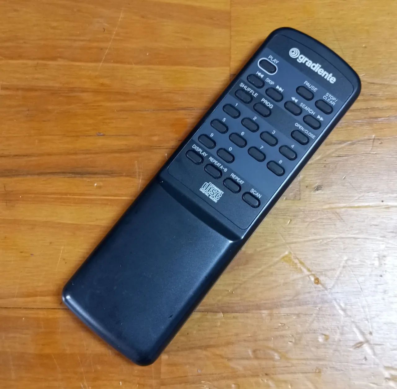 Controle Remoto Gradiente para CD Player Gradiente CDP-AT3