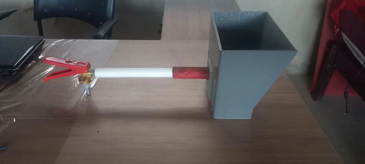 Pistola projetora de argamassa chapisco e textura 4.4 Litros