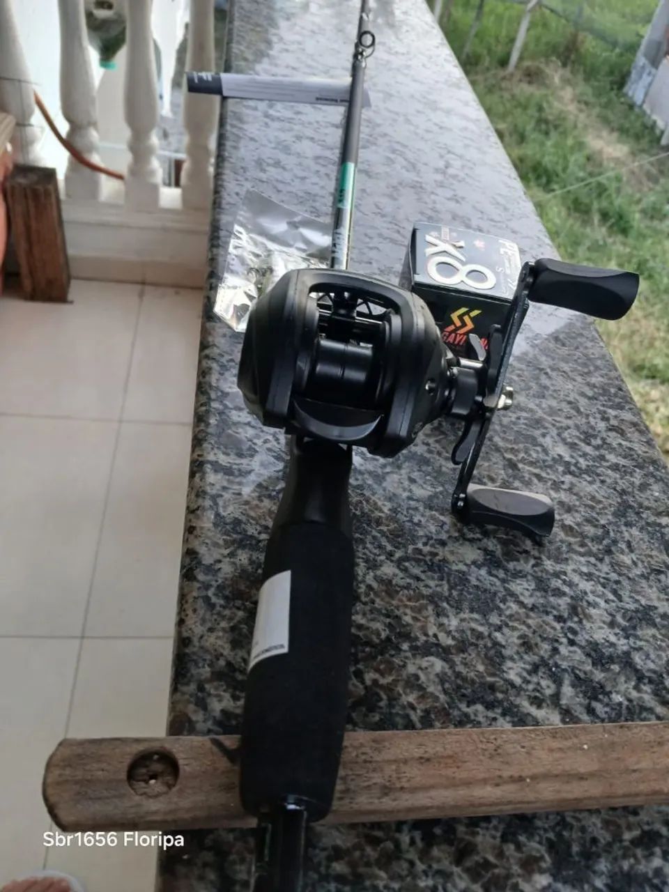 Vara e carretilha aqua - Foto 4
