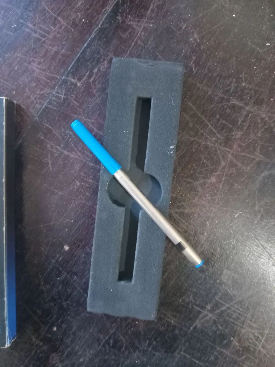 Refil Caneta Montblanc Pacific Blue Fine - Foto 3