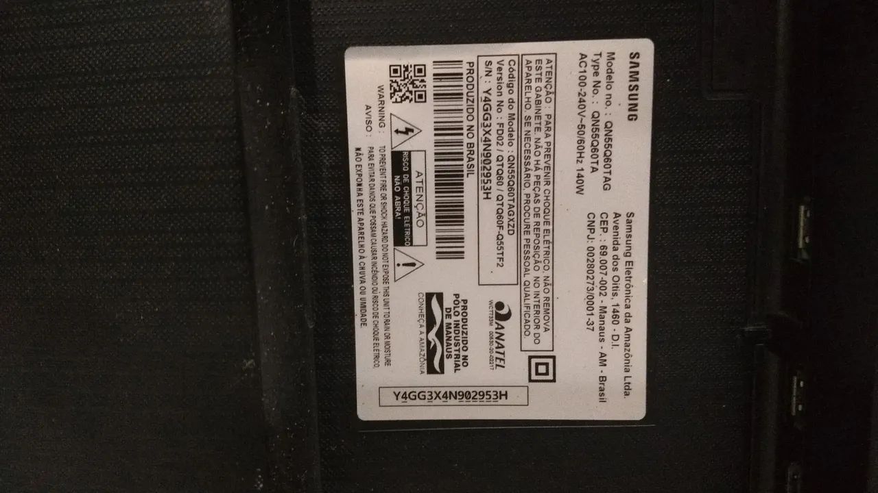 Vendendo uma placa de TV Samsung 50 polegadas 