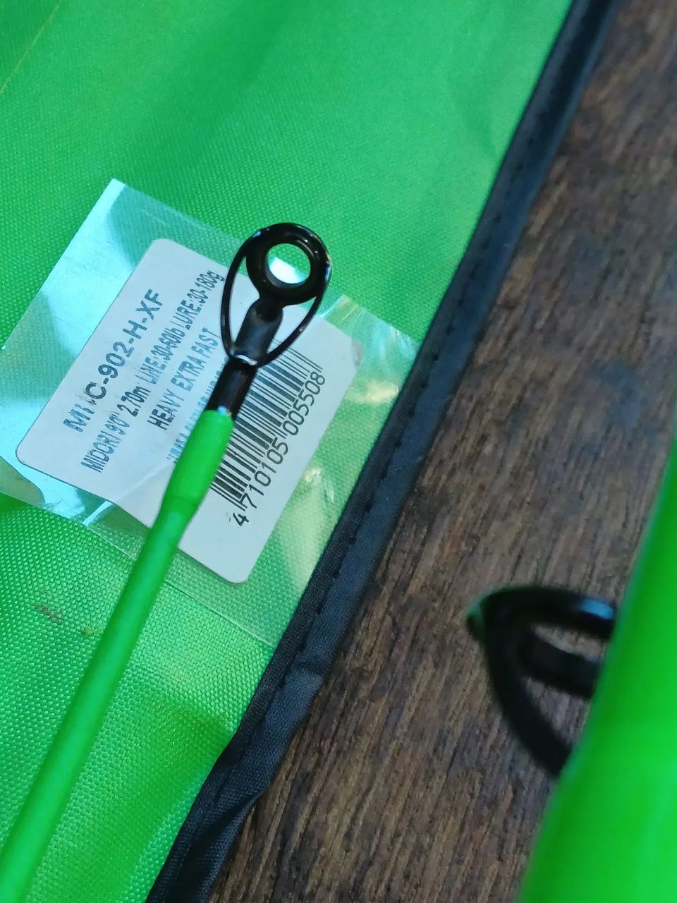 VARA DE PESCA DAISEN MIDORI 2.70 PARA CARRETILHA  - Foto 4