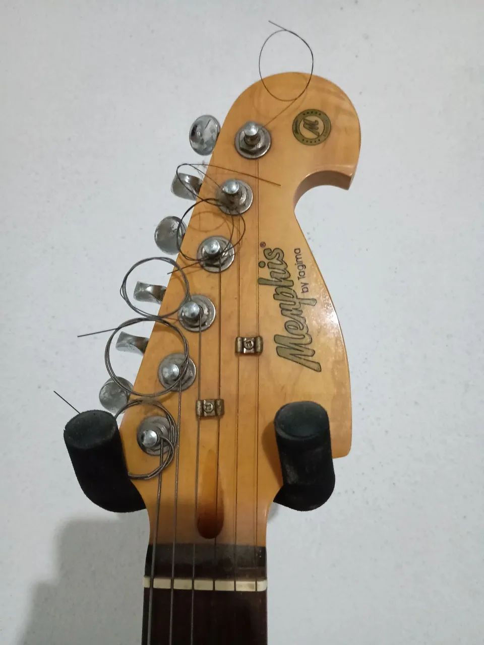 Guitarra Elétrica Memphis - Vermelha - Foto 3