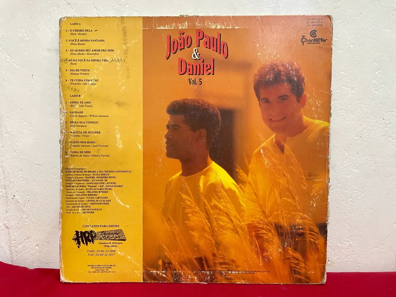 Disco de Vinil João Paulo & Daniel Vol.5 - Foto 2