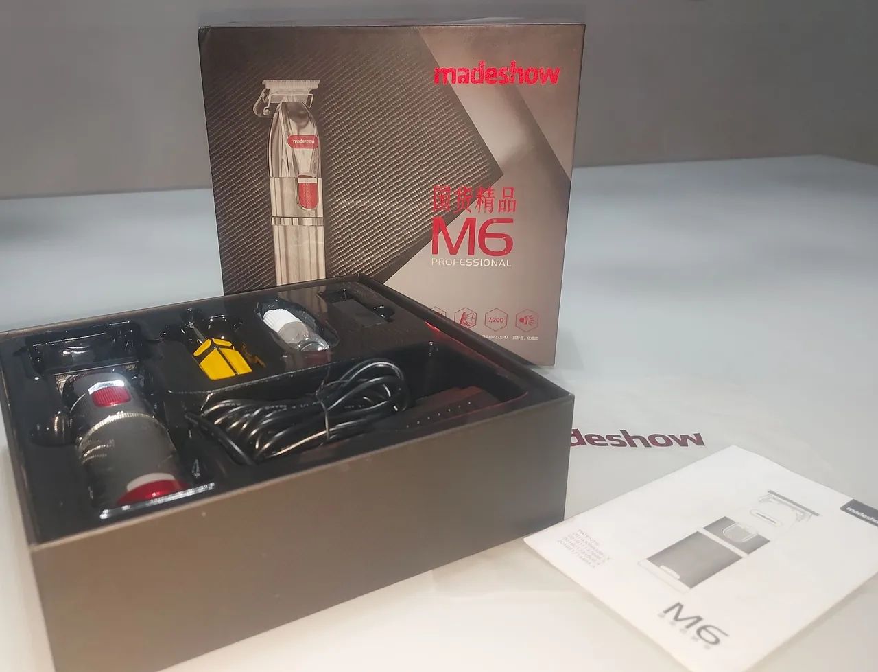 Máquina de cortar cabelo profissional - Kit completo - Foto 5