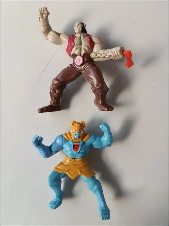 Colecionáveis Thundercats: Panthro & Mum-Ra - McDonlad's 2013