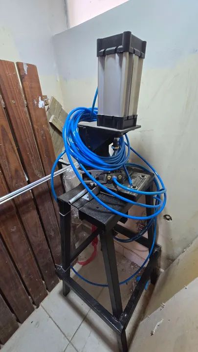 Prensa Pneumática Nova Completa 500kg