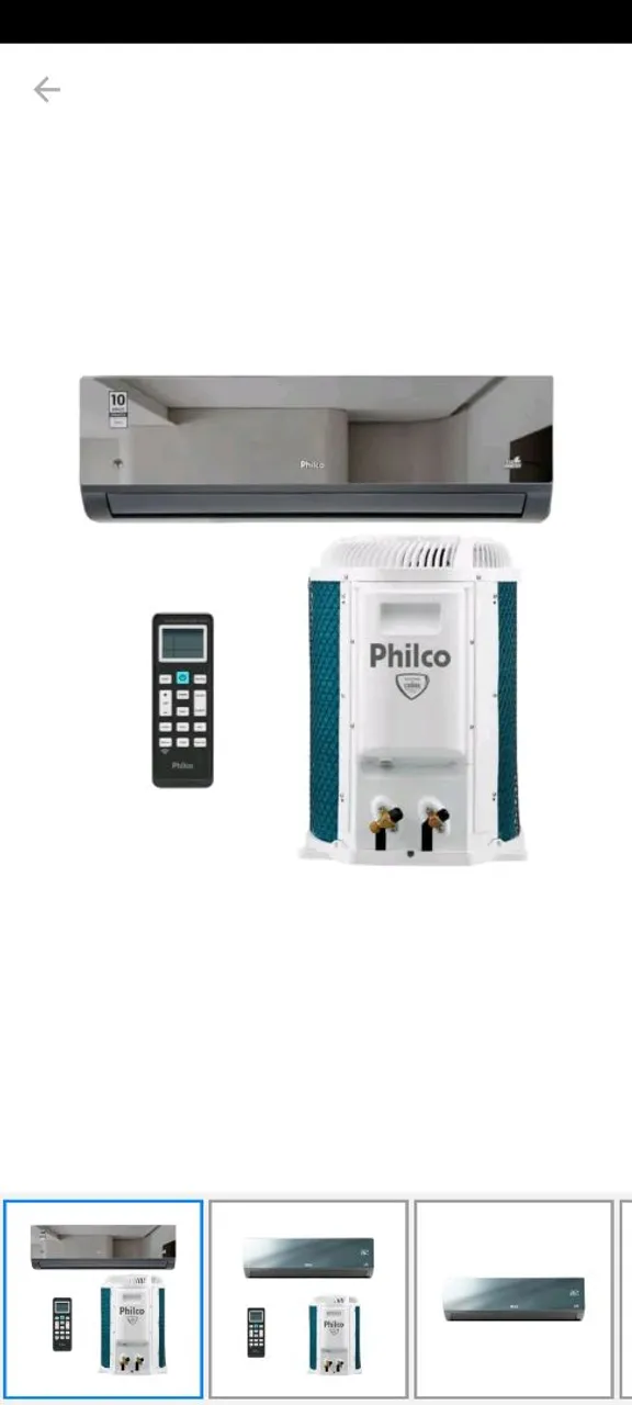Ar Condicionado Split Philco 12000 BTUs