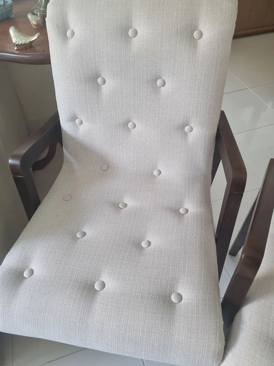  6 Cadeiras Estofadas  - Foto 2