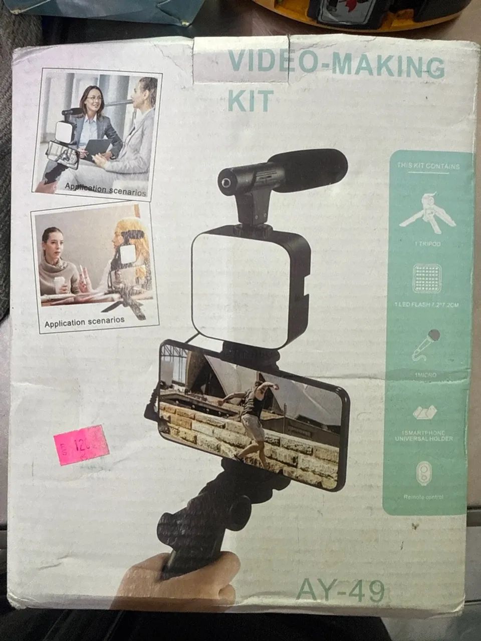 suporte para vídeo making 