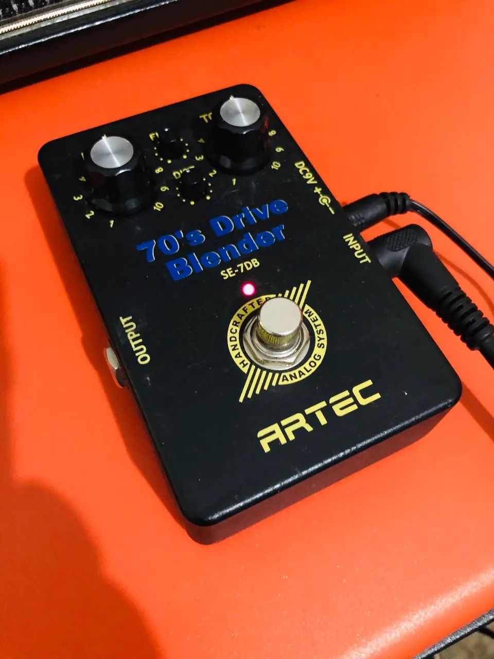 Pedal de efeito para guitarra - Artec 70s Drive Blender