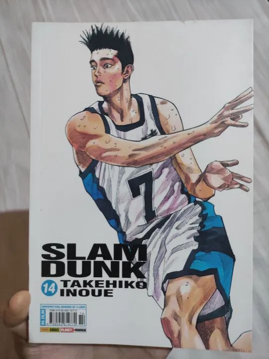 Slam dunk volume 14 leia a descrição  - Foto 2
