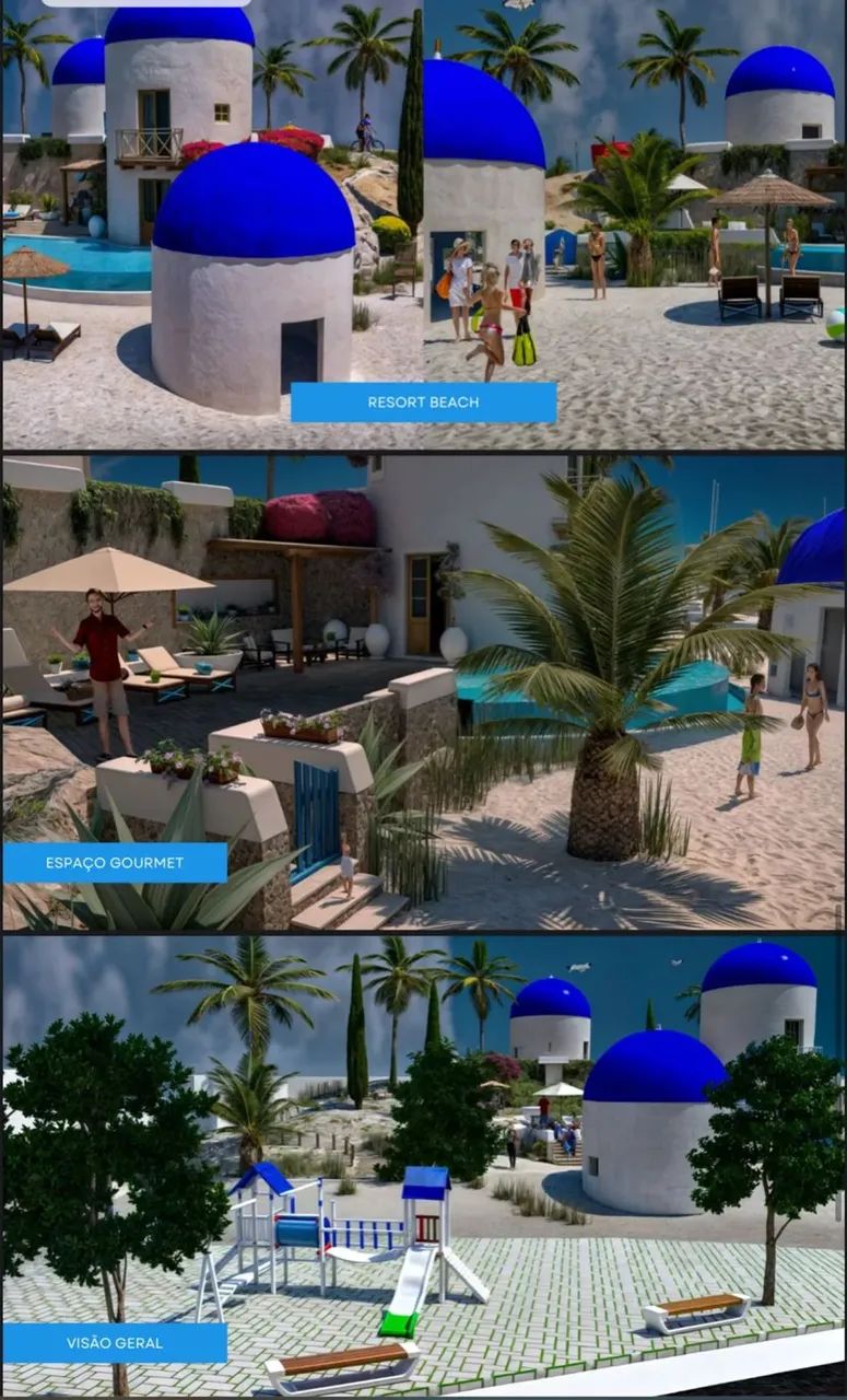 LOTE A VENDA NO CONDOMÍNIO ILHA DE SANTORINI - Foto 4